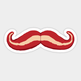 Bacon Mustache | funny | Comical | Stache | Sticker